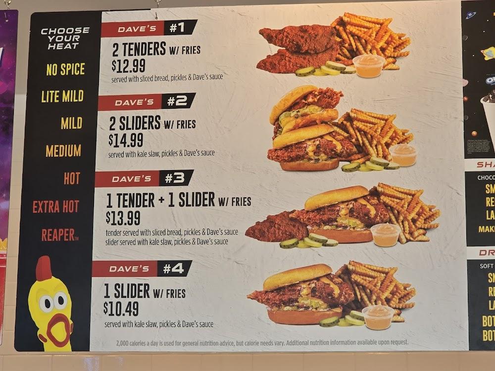 Dave's Hot Chicken Menu image 3