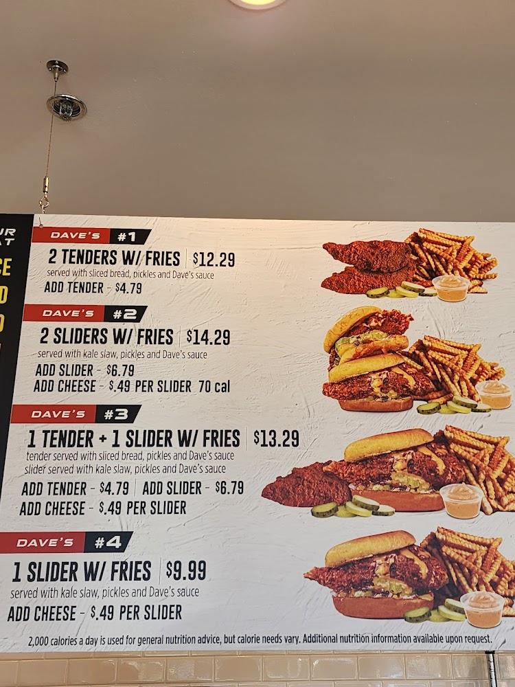 Dave's Hot Chicken Menu image 4